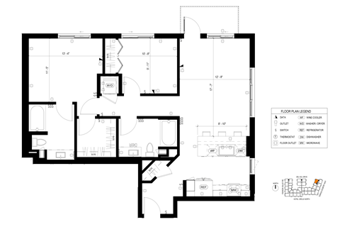 Two Bedroom C5 Bradbury at The Society